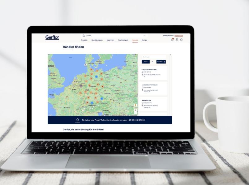 Website 5 Händler finden