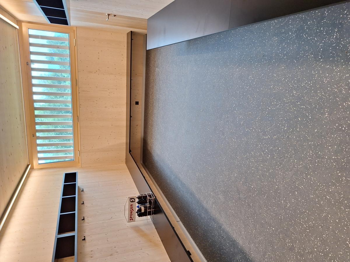 leere Umkleidekabine