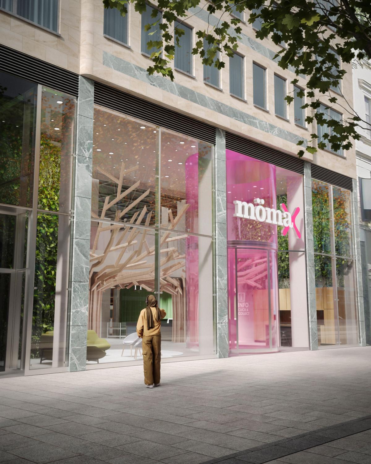 Außenansicht Mömax Store