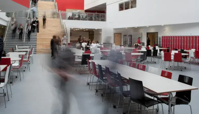 Gerflor Bildungswesen Cafeteria Sicherheitsbelag