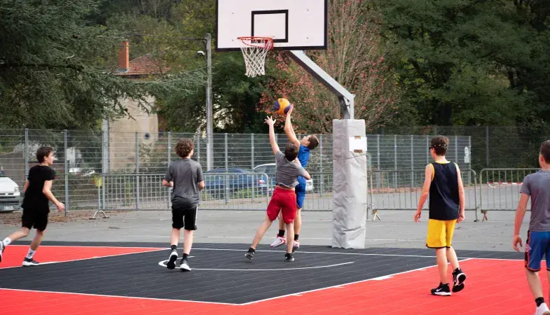 Gerflor Outdoor Basketball Spiel